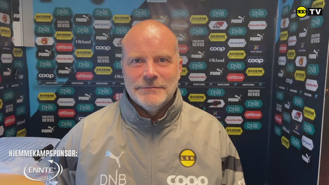 Bakke intervju, før Sarpsborg